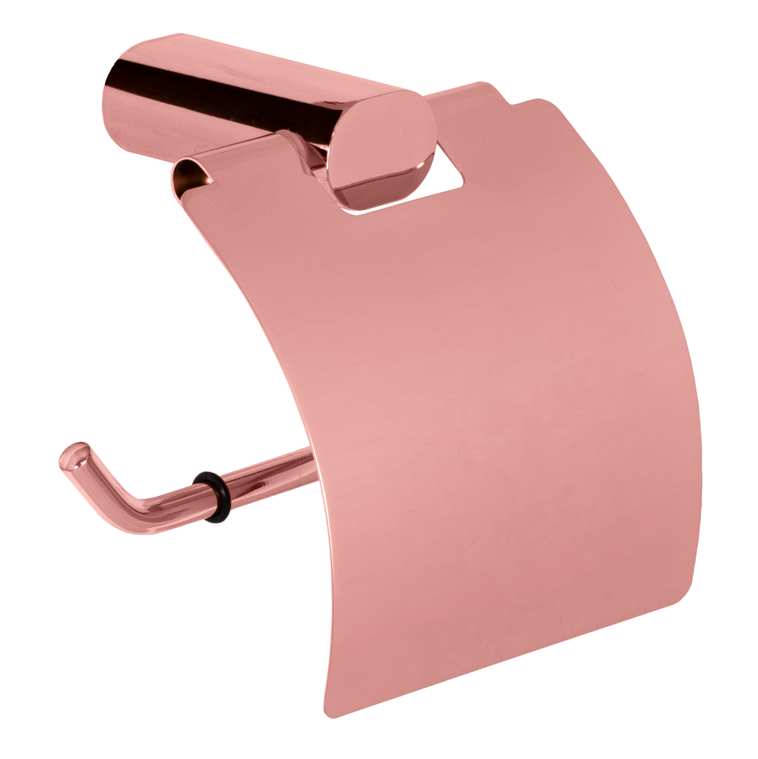 Remer Lounge Держатель туалетной бумаги с крышкой, подвесной, цвет: rame lucido LN60RL