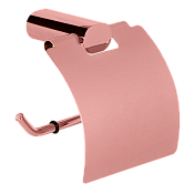 Remer Lounge Держатель туалетной бумаги с крышкой, подвесной, цвет: rame lucido LN60RL