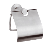 Remer Minimal Inox Держатель туалетной бумаги с крышкой, подвесной, цвет: inox/cromo Mi60INOXCR