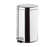 Remer Ведро из нержавеющей стали с педалью 12 литров, цвет: cromo RB503CR