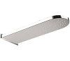 Remer Верхний душ настенный 20x50 см, 1 режим, цвет: cromo 350MMX