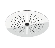 Remer Верхний душ встраиваемый в потолок 34 см, 2 режима, цвет: cromo 357EFM34G