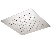 Remer Верхний душ встраиваемый в потолок 34x34 см, 1 режим, цвет: cromo 357EFS34