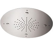Remer Верхний душ встраиваемый в потолок 42 см, 2 режима, цвет: cromo 357SFM42N