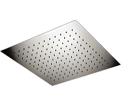 Remer Верхний душ встраиваемый в потолок 44x44 см, 1 режим, цвет: cromo 357EFS44