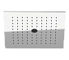 Remer Верхний душ встраиваемый в потолок 44x44 см, 2 режима, цвет: cromo 357EFS44G