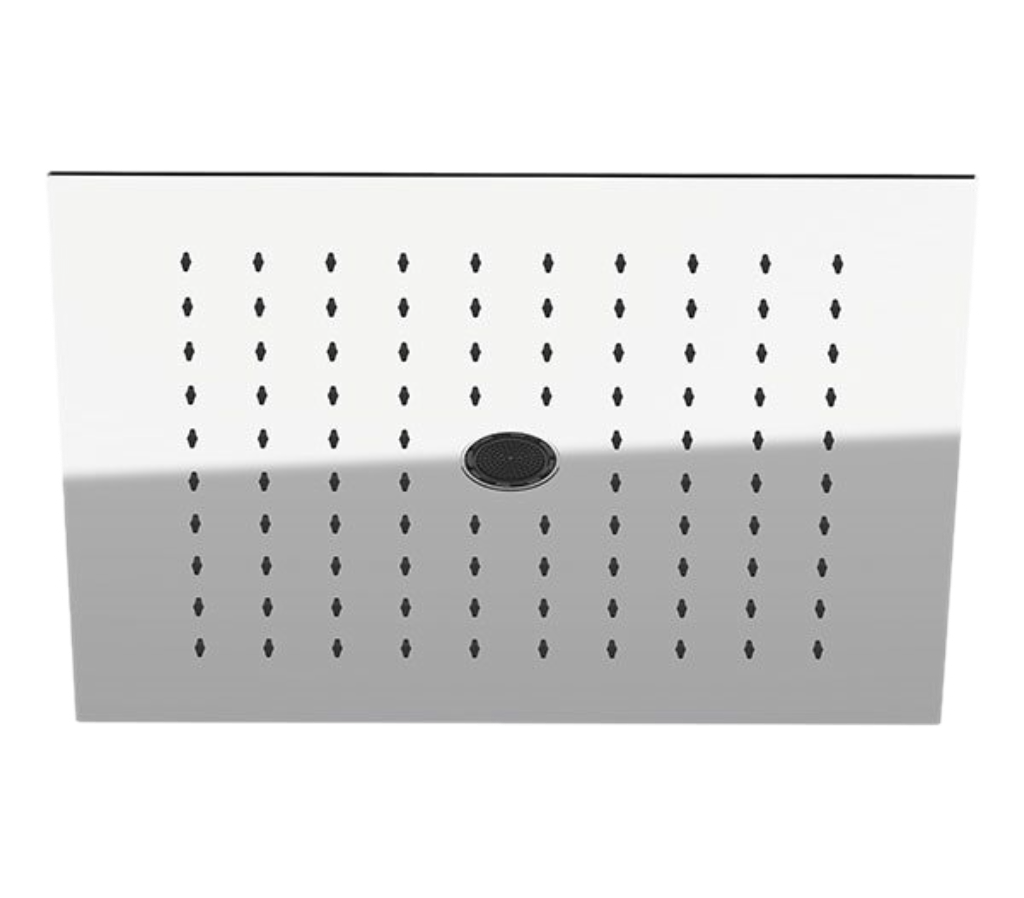 Remer Верхний душ встраиваемый в потолок 44x44 см, 2 режима, цвет: cromo 357EFS44G