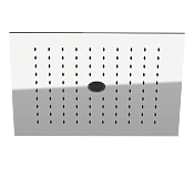 Remer Верхний душ встраиваемый в потолок 44x44 см, 2 режима, цвет: cromo 357EFS44G