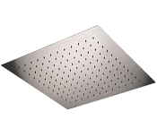 Remer X Style Inox Верхний душ встраиваемый в потолок 44x44 см, 1 режим, цвет: inox spazzolato SS357EFS44