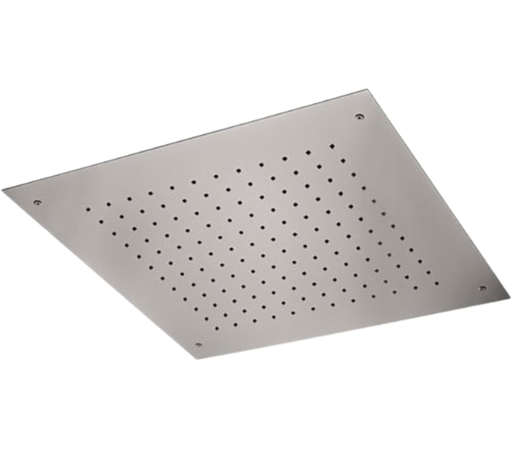 Remer Верхний душ встраиваемый в потолок 50x50 см, 1 режим, цвет: cromo 357SFS50