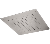 Remer Верхний душ встраиваемый в потолок 50x50 см, 1 режим, цвет: cromo 357SFS50