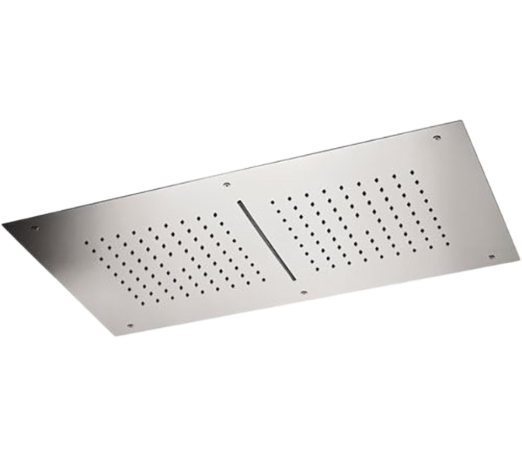 Remer Верхний душ встраиваемый в потолок 70x40 см, 2 режима, цвет: cromo 357SFR7040C