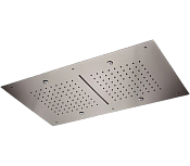 Remer Верхний душ встраиваемый в потолок 70x40 см, 3 режима, цвет: cromo 357SFR7040NC