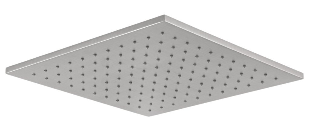 Remer Верхний душ 30x30 см, 1 режим, без кронштейна, цвет: nichel spazzolato opaco 359SSLNPO