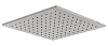Remer Верхний душ 30x30 см, 1 режим, без кронштейна, цвет: nichel spazzolato 359SSLNPX