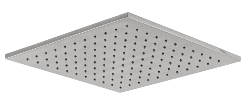 Remer Верхний душ 30x30 см, 1 режим, без кронштейна, цвет: nichel spazzolato 359SSLNPX