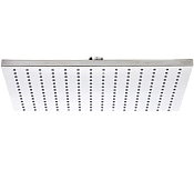 Remer Верхний душ 30x30 см, 1 режим, без кронштейна, цвет: cromo 359SSLX