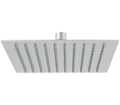 Remer X Style Inox Верхний душ 30x30 см, 1 режим, без кронштейна, цвет: inox spazzolato SS357UFS30X