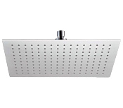 Remer Верхний душ 33x22 см, 1 режим, без кронштейна, цвет: cromo 357UFRX