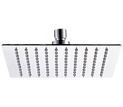 Remer Верхний душ 40x40 см, 1 режим, без кронштейна, цвет: cromo 357UFS40X