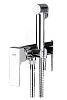 Remer Absolute Гигиенический душ со смесителем, шланг 120 см, с встраиваемой частью, цвет: cromo AU65W