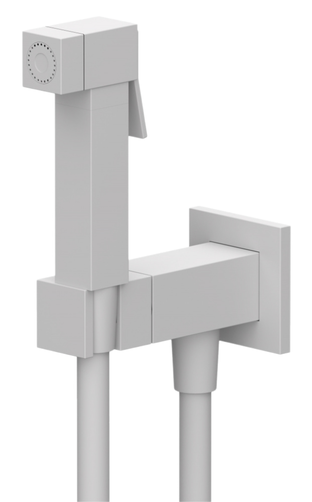 Remer Absolute Гигиенический душ с прогрессивным смесителем, встраиваемая часть, цвет: bianco opaco Q64BO