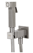 Remer Absolute Гигиенический душ с прогрессивным смесителем, шланг 120 см, цвет: nichel spazzolato Q64NP