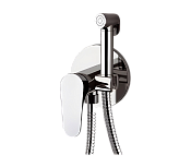 Remer Class Line Гигиенический душ со смесителем, шланг 120 см, с встраиваемой частью, цвет: cromo L65W