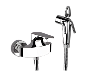 Remer Class Line Гигиенический душ со смесителем, крючок для душа, шланг 120 см, цвет: cromo LC31DP