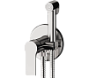 Remer Energy Гигиенический душ со смесителем, шланг 120 см, с встраиваемой частью, цвет: cromo EY65W