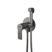 Remer Energy Гигиенический душ со смесителем, шланг, с встраиваемой частью, цвет: nichel spazzolato EY65WNP