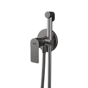Remer Infinity Гигиенический душ со смесителем, шланг 120 см, цвет: nichel spazzolato I65WNP