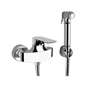 Remer Infinity Гигиенический душ со смесителем, держатель, шланг 120 см, цвет: cromo iC31REL