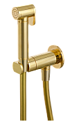 Remer X Style Гигиенический душ с прогрессивным смесителем, с встраиваемой частью, цвет: oro lucido N64WDO