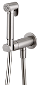 Remer X Style Гигиенический душ с прогрессивным смесителем, шланг 120 см, цвет: nichel spazzolato N64WNP