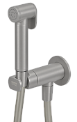 Remer X Style Гигиенический душ с прогрессивным смесителем, шланг, цвет: nichel spazzolato opaco N64WNPO
