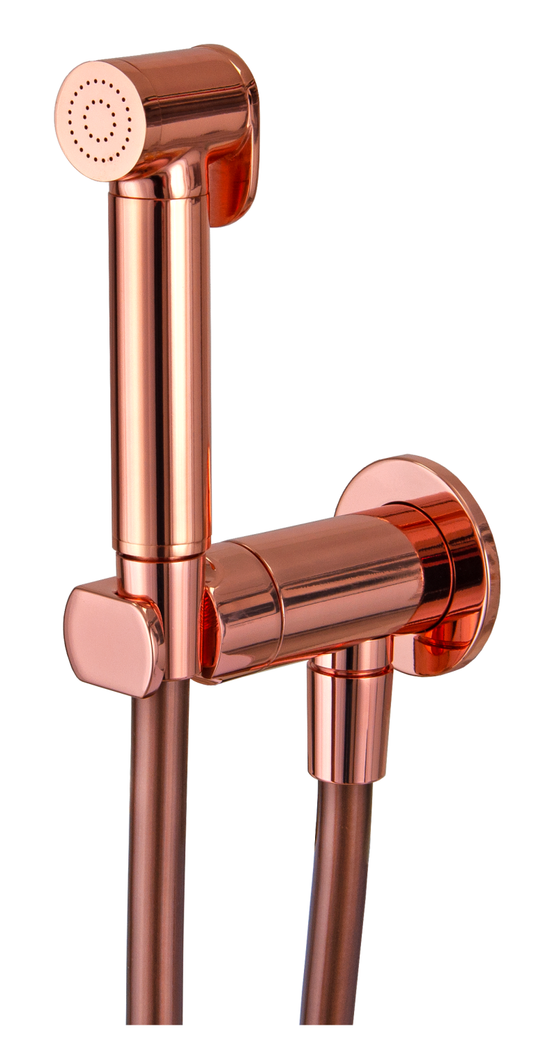 Remer X Style Гигиенический душ с прогрессивным смесителем, шланг 120 см, цвет: rame lucido N64WRL