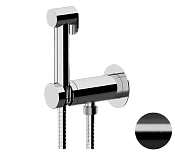 Remer X Style Гигиенический душ с прогрессивным смесителем, шланг, цвет: cromo nero spazzolato X61PWCFP