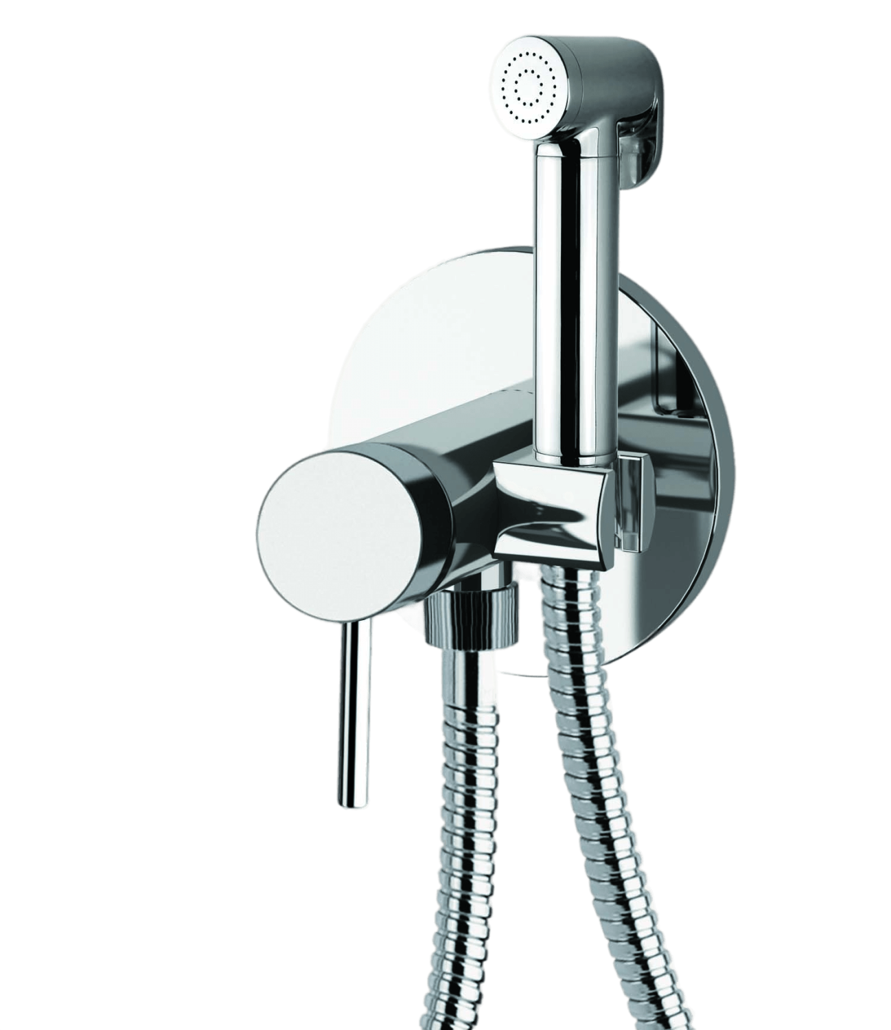 Remer X Style Гигиенический душ со смесителем, шланг 120 см, с встраиваемой частью, цвет: cromo X65W