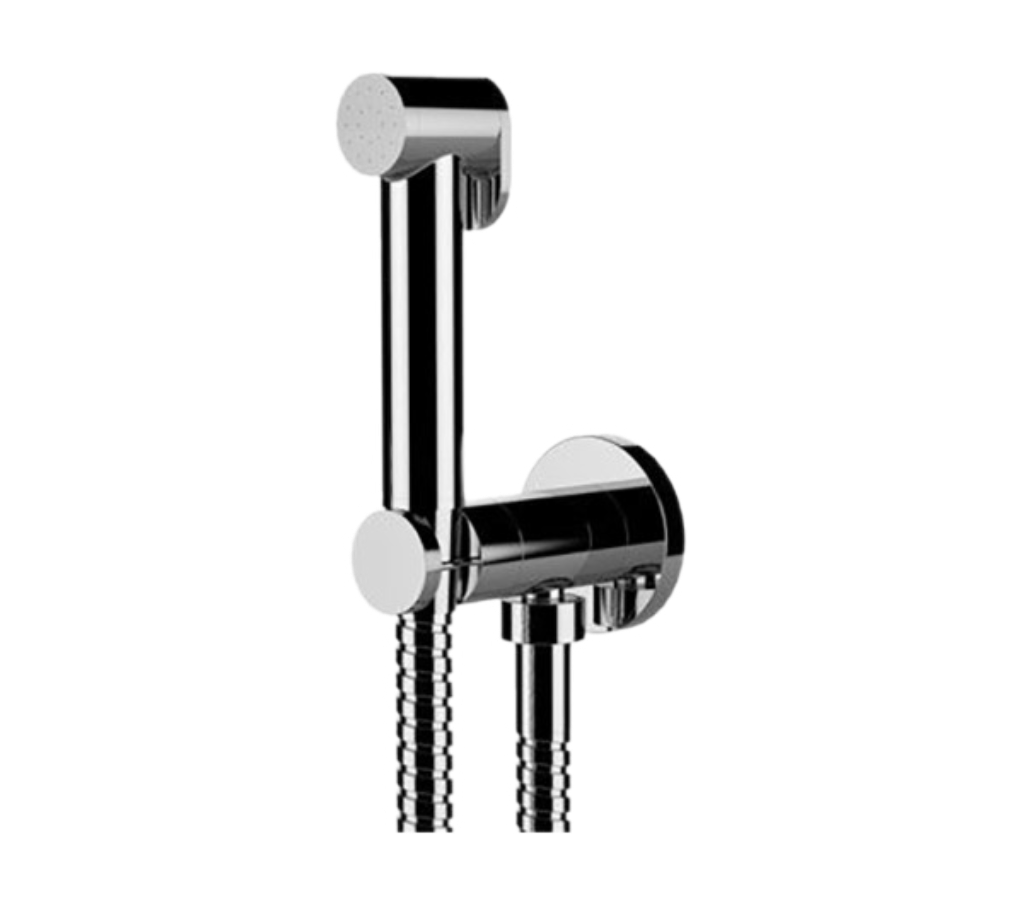 Remer Гигиенический душ с запорным вентилем, шланг 120 см, цвет: cromo 338M332OW