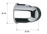 Remer Держатель ручного душа, цвет: nero opaco 339SONO