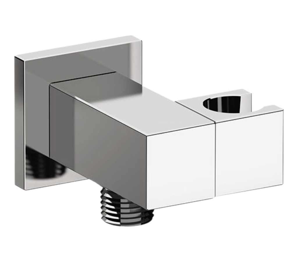 Remer Шланговое подключение с поворотным держателем душа, цвет: cromo 337S