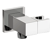 Remer Шланговое подключение с поворотным держателем душа, цвет: cromo 337S