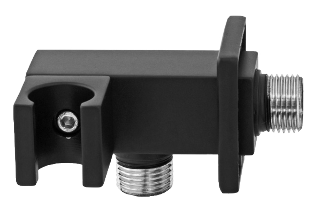 Remer Шланговое подключение с поворотным держателем душа, цвет: nero opaco 337SNO