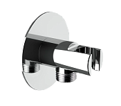 Remer Шланговое подключение с держателем душа, цвет: cromo 337X