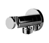 Remer Шланговое подключение с держателем душа, цвет: cromo 338M