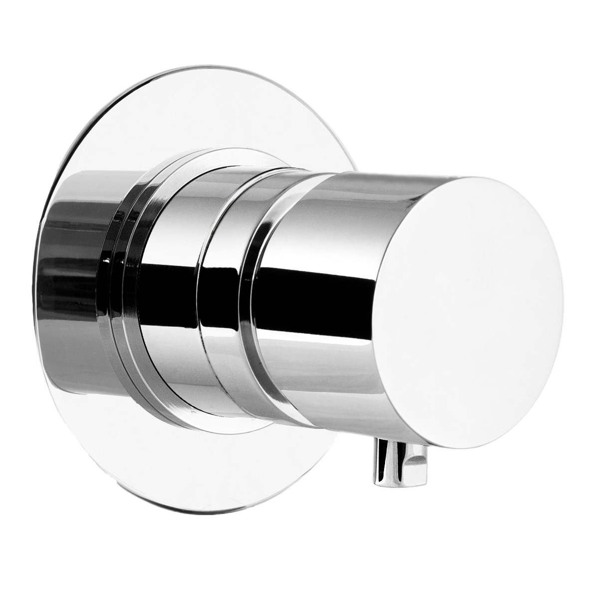 Remer X Style Переключатель потоков на 2 выхода, с внутренней частью, цвет: cromo X92DEV