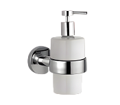 Remer Guest Дозатор для жидкого мыла, подвесной, керамическая колба, цвет: cromo GS13CR