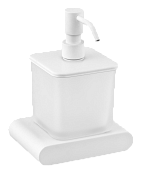 Remer Lounge Дозатор, подвесной, стеклянная колба, цвет: bianco opaco LN13BO