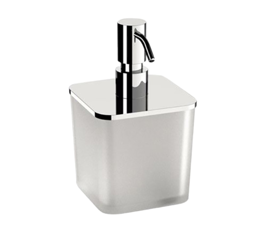 Remer Lounge Дозатор, настольный, стеклянная колба, цвет: cromo ACGL13LN